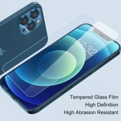 Amorus iPhone 15 Screenprotector Gehard Glas