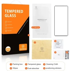 Amorus OnePlus 13 Screenprotector Gehard Glas