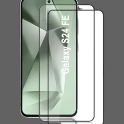 Amorus Samsung Galaxy S24 FE Duo Pack Gehard Glas Screenprotector