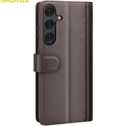 Amorus Samsung Galaxy S26 Luxe Lederen Bookcase