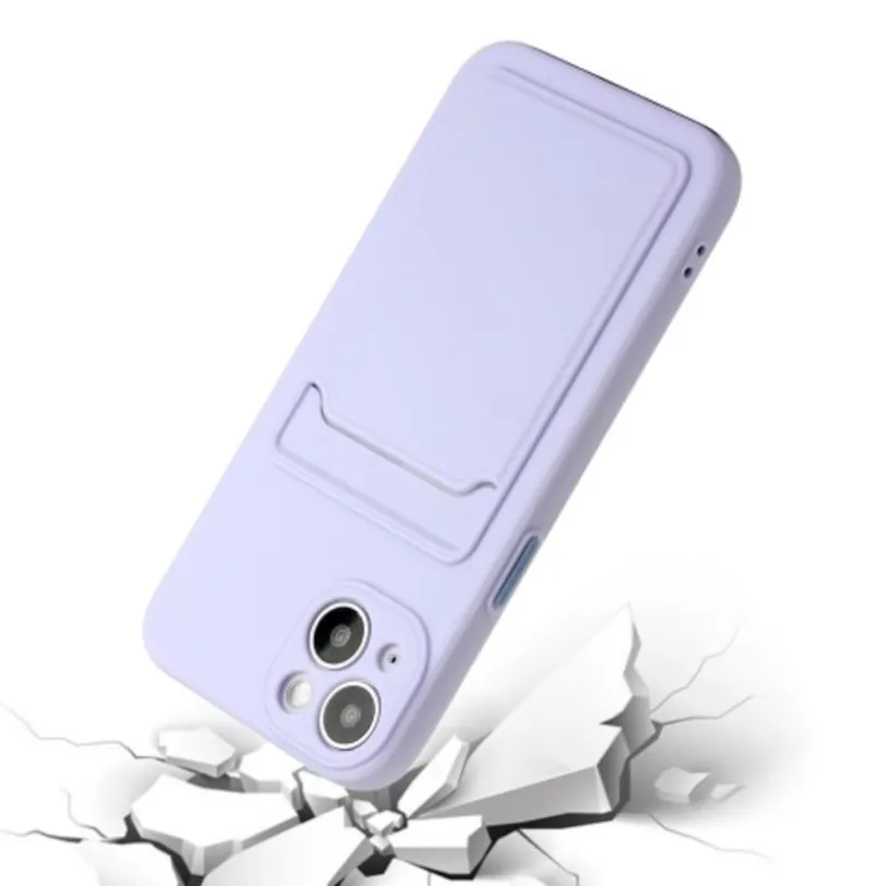 CaseBody Apple iPhone 13 Mini Telefoonhoesje met Kaarthouder
