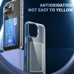 CaseBody Apple iPhone 16 Pro Max Shockproof Hoesje met Pasruimte