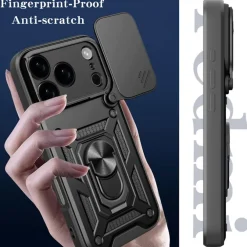 CaseBody Apple iPhone 17 Pro Shield Case met Camera-schuif