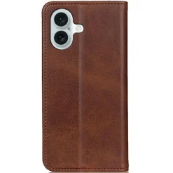 CaseBody Apple iPhone 17 Real Leather Wallet Hoesje