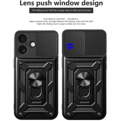 CaseBody Apple iPhone 17 Shield Case met Camera-schuif