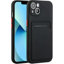 CaseBody Apple iPhone 15 Telefoonhoesje met Kaarthouder