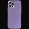 CaseBody iPhone 12 Carbon Metal Frame Hoesje