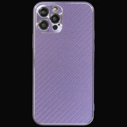 CaseBody iPhone 12 Carbon Metal Frame Hoesje