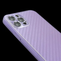 CaseBody iPhone 12 Carbon Metal Frame Hoesje