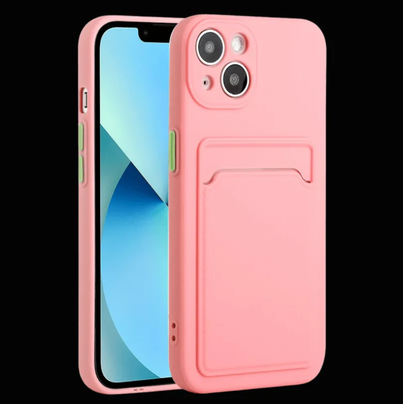 CaseBody iPhone 13 Telefoonhoesje met Kaarthouder