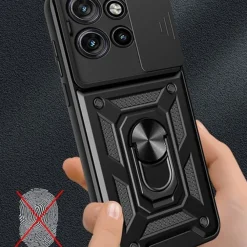 CaseBody Motorola Edge 50 Neo 5G Shield Case met Camera-schuif
