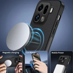 CaseBody OPPO Find X9 Pro Carbon Fiber Hoesje