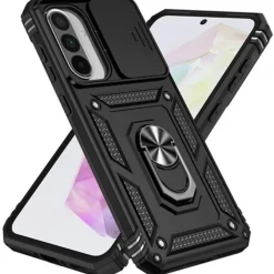CaseBody Samsung A56 / A36 Shield Case met Camera-schuif