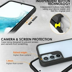 CaseBody Samsung A35 Combat X Beschermhoesje