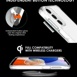 CaseBody Samsung A15 Dual Layer Anti-Shock Hoesje