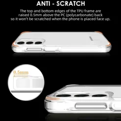 CaseBody Samsung A15 Dual Layer Anti-Shock Hoesje