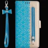 CaseBody Samsung Galaxy A12 Lace Zipper Portemonnee Hoesje