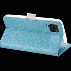 CaseBody Samsung Galaxy A12 Lace Zipper Portemonnee Hoesje