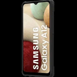 CaseBody Samsung Galaxy A12 Shockproof Hoesje Steel Armor