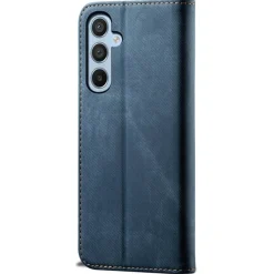 CaseBody Samsung Galaxy A55 5G Denim Bookcase