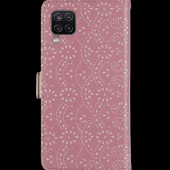 CaseBody Samsung Galaxy A12 Lace Zipper Portemonnee Hoesje