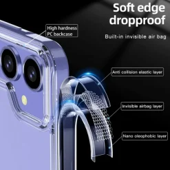 CaseBody Samsung Galaxy A55 Airbag Schokbestendig Hoesje