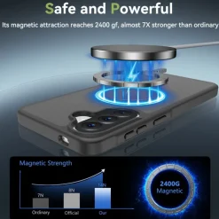 CaseBody Samsung Galaxy A57 Slim Anti-Shock MagSafe Hoesje