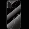 CaseBody Samsung Galaxy A41 Marble Glass Hoesje Gehard Glas