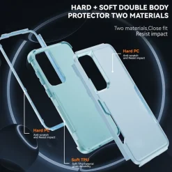 CaseBody Samsung Galaxy S24/S25 3-in-1 Shockproof Hardcase