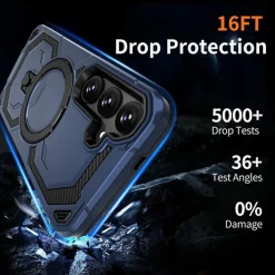 CaseBody Samsung Galaxy S26 Magnetic Kickstand Ring Hoesje