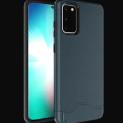 CaseBody Samsung Galaxy S20 Brushed Hoesje met Pashouder