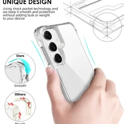 CaseBody Samsung S25 Dual Layer Anti-Shock Hoesje