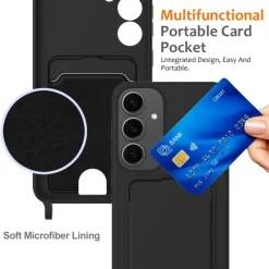 CaseBody Samsung S25 Plus Koordhoesje met Kaarthouder