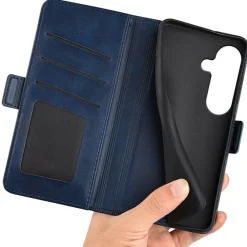 CaseBody Samsung S26 Real Leather Wallet Hoesje