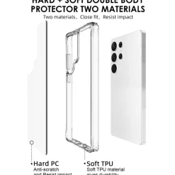 CaseBody Samsung S25 Ultra Dual Layer Anti-Shock Hoesje