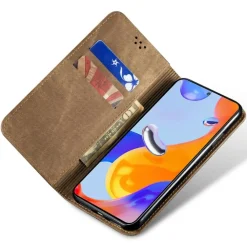CaseBody Xiaomi Redmi Note 13 5G Denim Bookcase