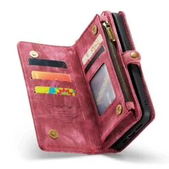 Caseme iPhone 14 Plus Vintage Portemonnee Hoesje