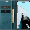 Caseme iPhone 14 Pro Max Retro Portemonnee Hoesje