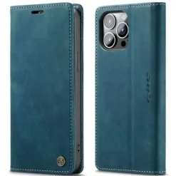 Caseme iPhone 14 Pro Max Retro Portemonnee Hoesje