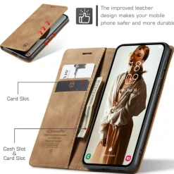 Caseme Samsung A55 Business Bookcase Hoesje