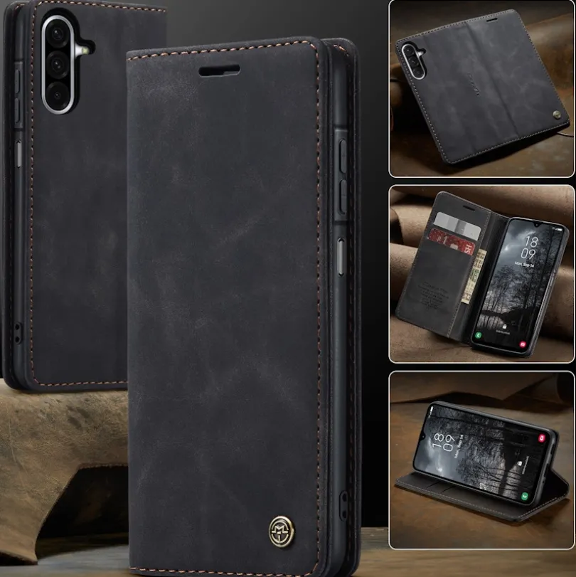 Caseme Samsung Galaxy A37 Business Bookcase Hoesje