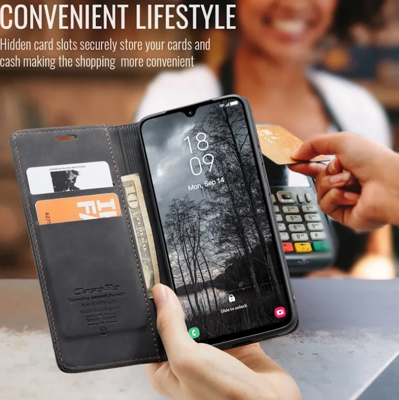 Caseme Samsung Galaxy A37 Business Bookcase Hoesje