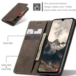 Caseme Samsung Galaxy A37 Business Bookcase Hoesje