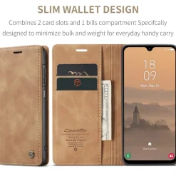 Caseme Samsung Galaxy A57 Business Bookcase Hoesje