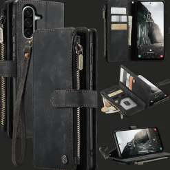 Caseme Samsung Galaxy A57 Vintage Wallet Hoesje