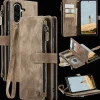 Caseme Samsung Galaxy A57 Vintage Wallet Hoesje