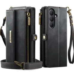 Caseme Samsung Galaxy S26 Luxe Alles-in-één Portemonnee Hoesje