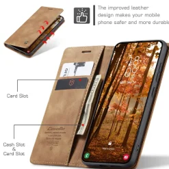 Caseme Samsung Galaxy S26 Plus Business Bookcase Hoesje