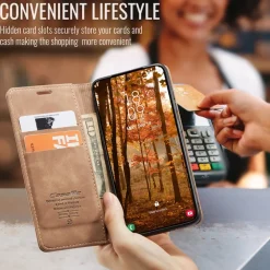 Caseme Samsung Galaxy S26 Plus Business Bookcase Hoesje