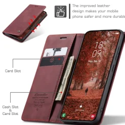 Caseme Samsung Galaxy S26 Plus Business Bookcase Hoesje